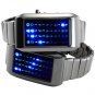 The Warp Core - Japanese Style Blue LED Watch  [TKE-CVIZ-G88]