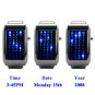 The Warp Core - Japanese Style Blue LED Watch  [TKE-CVIZ-G88]