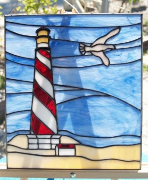 Large Lighthouse Panel