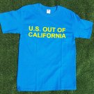 "U.S. Out Of California" t-shirt, 3XL size