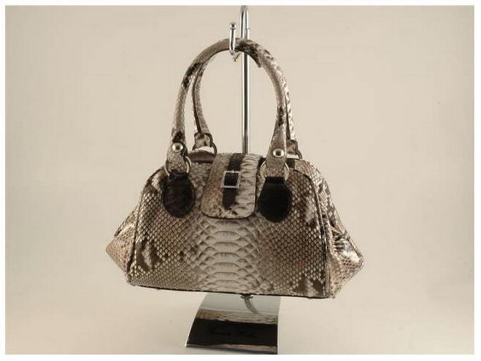 Italian High Quality Python Leather Lady Bag - Regina