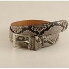 Italian High Quality Python Leather Belt - Exclusive