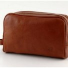 Italian High Quality Calfskin Leather Toilet Kit - Miro