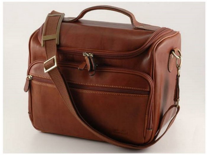 Italian HighQuality CalfskinLeather BeautyCase-Forziere