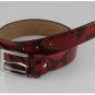 Italian High Quality Python Leather Belt