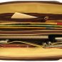 Italian High Quality Calfskin Leather Briefcase- Savona