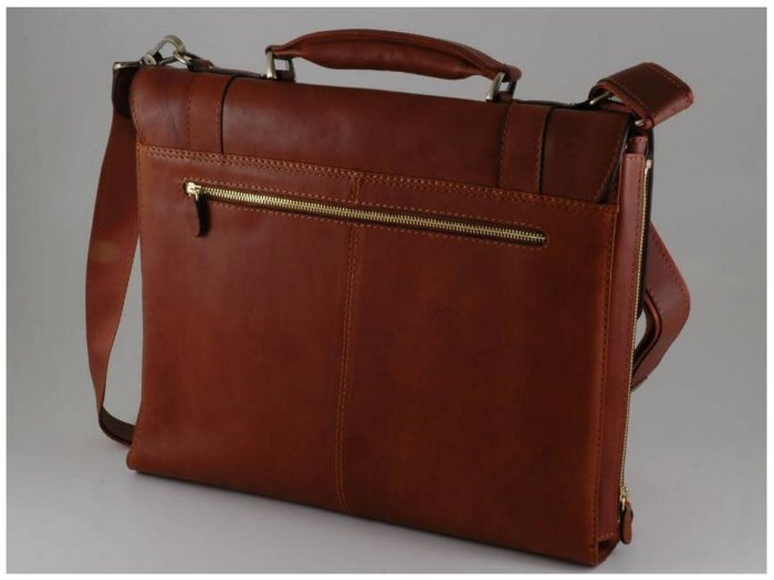 Italian Qlty Calfskin LeatherBriefcase-Castelfiorentino