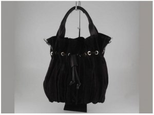 Italian High Quality Seude Leather Lady Bag - Gemma
