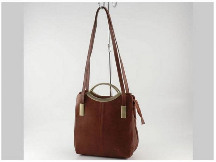 Italian High Quality Sauvage Leather Lady Bag - Lory