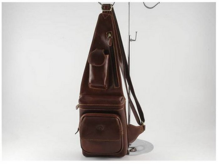 Italian HighQuality CalfskinLeather WaistBag-St. Moritz
