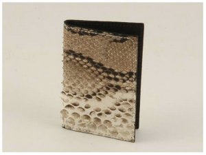 Italian HighQuality PythonLeather CardHolder -Exclusive