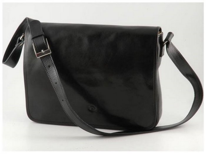Italian High Quality Calfskin Leather Bag -Messenger