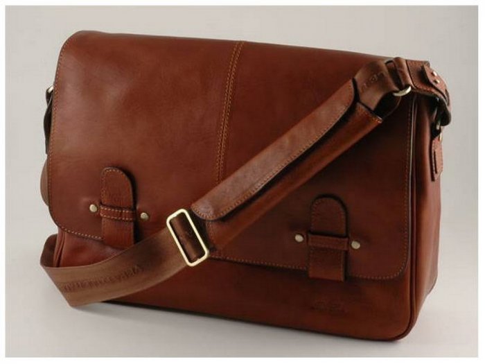 Italian High Quality Calfskin Leather Briefcase -Verona