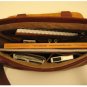 Italian High Quality Calfskin Leather Briefcase -Verona