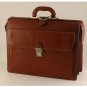 Italian High Quality Calfskin Leather Briefcase-Taranto