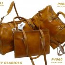 Italian High Quality Leather Travelbags- PelleveraGladi