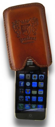 Italian High Quality Leather Skin Case - iPhone 4