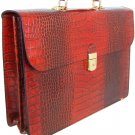 Italian High Quality Leather  Briefcase - Donatello
