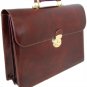 Italian High Quality Leather  Briefcase - Donatello