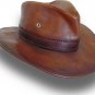 Italian High Quality Leather Hat - Cagliostro