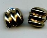 Jeray goldtone clip earrings