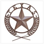 Texas Star Wall Plaque
