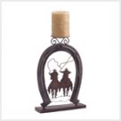 Range Riders Candleholder