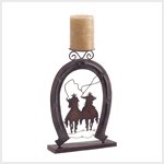 Range Riders Candleholder