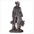Cowboy With Rifle & Saddle