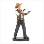 Wild West Gunslinger Statue