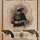 Tin Sign - Smith & Wesson Standard of the World