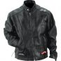 Diamond Plate™ Rock Design Genuine Buffalo Leather Motorcycle Jacket (2X)