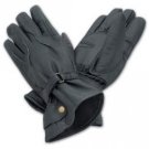 Diamond Plate™ Solid Genuine Leather Motorcycle Gloves (Large)