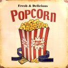 TIN SIGN - Popcorn