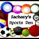 Child Sports Den - Personalized