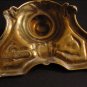 Late 19th C. French Gilt Bronze / Brass Inkwell