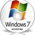 Window 7, 64 Bit System Recovery Software Disc Professional