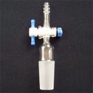 Adapter,straight,with hose connection,stopcock,24/40 Adapter,straight,with hose connection,stopcock,24/40