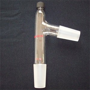 Thermometer adapter,three-way,24/40