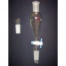 Separatory funnel,125ml,24/40,glass stopper