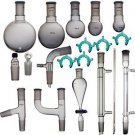 New 24/40 Organic chemistry kit lab glassware set laboratory glassware kit 19pcs New 24/40 Organic chemistry kit lab glassware set laboratory glassware kit 19pcs