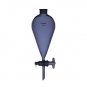 Separatory funnel 500ml with 27# joint at top and 4mm glass stopcock