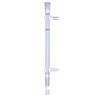 West condenser with 14/20 joint 190mm in jacket length West condenser with 14/20 joint 190mm in jacket length