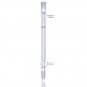 West condenser with 14/20 joint 190mm in jacket length