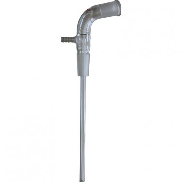 Vacuum take-off adapter long stem 24/40