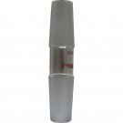 Connecting adapter with two 24/40 inner joint 30mm in length