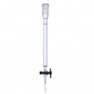 Chromatography column 24/40 with fritted disc and PTFE stopcock 17mm in column O