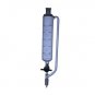 Pressure equalizing funnel 125ml with 14/20 joint at top and 2mm PTFE stopcock