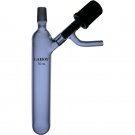 Reaction tube 50ml with 14/20 inner joint and 0-4mm high vacuum valve Reaction tube 50ml with 14/20 inner joint and 0-4mm high vacuum valve
