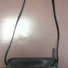 Womens Genuine Black Leather Coach Bag